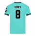 Maillot de foot Wolves Joao Gomes #8 Extérieur vêtements 2025-26 Manches Courtes